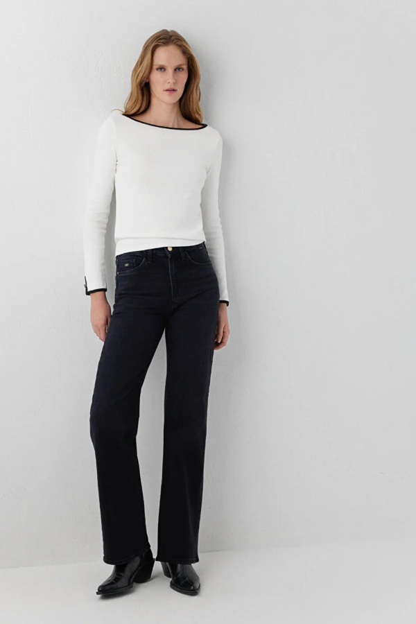 MAVI VICTORIA M101072 - A3816 SMOKE GOLD PREMIUM KADIN DENIM PANTOLON