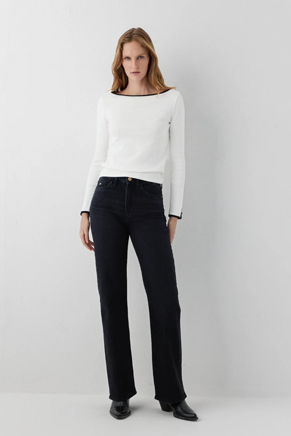 MAVI VICTORIA M101072 - A3816 SMOKE GOLD PREMIUM KADIN DENIM PANTOLON