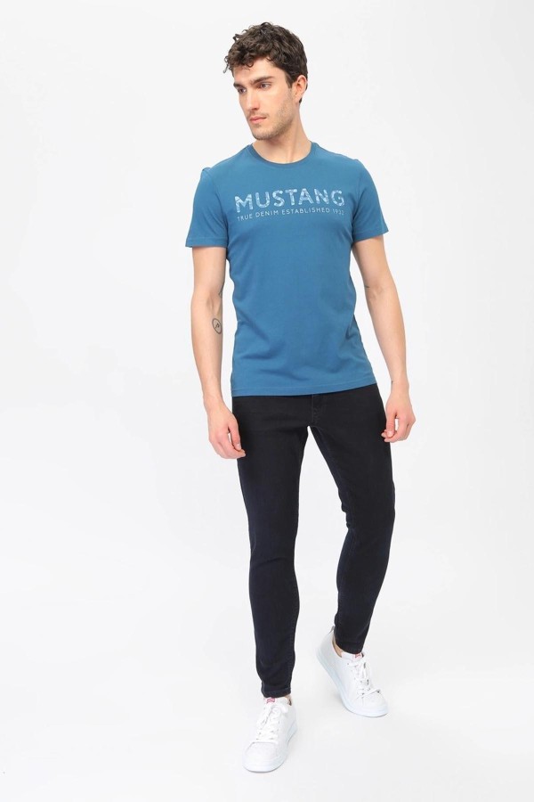 MUSTANG 00358 YUVARLAK YAKA KISA KOL