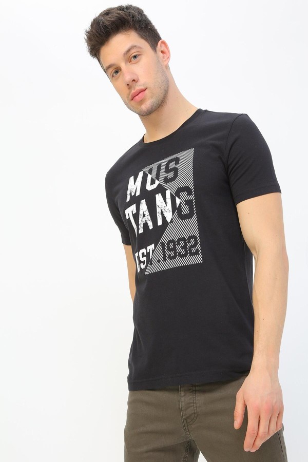 MUSTANG 00379 0 YAKA KISA KOL ERKEK TSHIRT