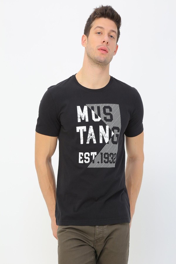MUSTANG 00379 0 YAKA KISA KOL ERKEK TSHIRT