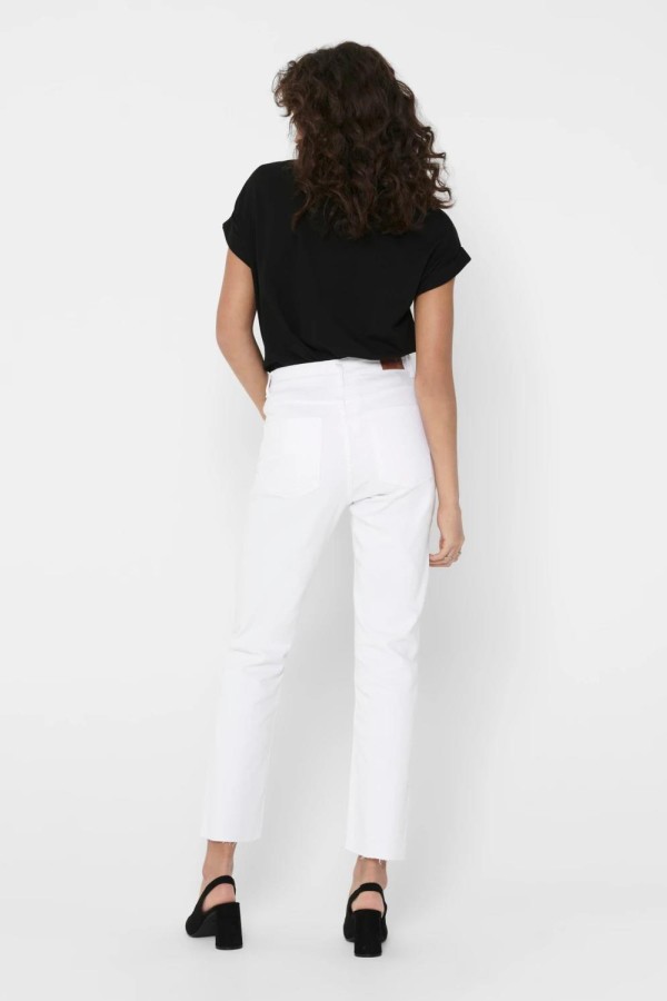 ONLY 15106662 ACIK YAKA KOL KATLAMALI KISA KOL TSHIRT