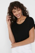 ONLY 15106662 ACIK YAKA KOL KATLAMALI KISA KOL TSHIRT ONLY 15106662 ACIK YAKA KOL KATLAMALI KISA KOL TSHIRT