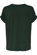 ONLY 15106662 ACIK YAKA KOL KATLAMALI KISA KOL TSHIRT