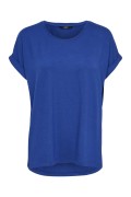 ONLY 15106662 ACIK YAKA KOL KATLAMALI KISA KOL TSHIRT