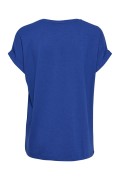 ONLY 15106662 ACIK YAKA KOL KATLAMALI KISA KOL TSHIRT