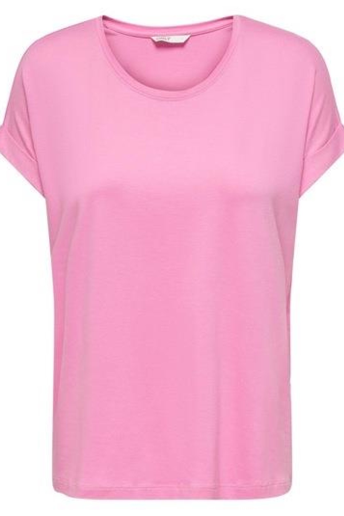 ONLY 15106662 ACIK YAKA KOL KATLAMALI KISA KOL TSHIRT