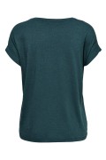 ONLY 15106662 ACIK YAKA KOL KATLAMALI KISA KOL TSHIRT