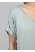 ONLY 15106662 ACIK YAKA KOL KATLAMALI KISA KOL TSHIRT ONLY 15106662 ACIK YAKA KOL KATLAMALI KISA KOL TSHIRT
