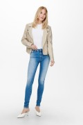 ONLY 15153079 SAL YAKA FERMUARLI KOL VE 4 CEP DERI MONT
