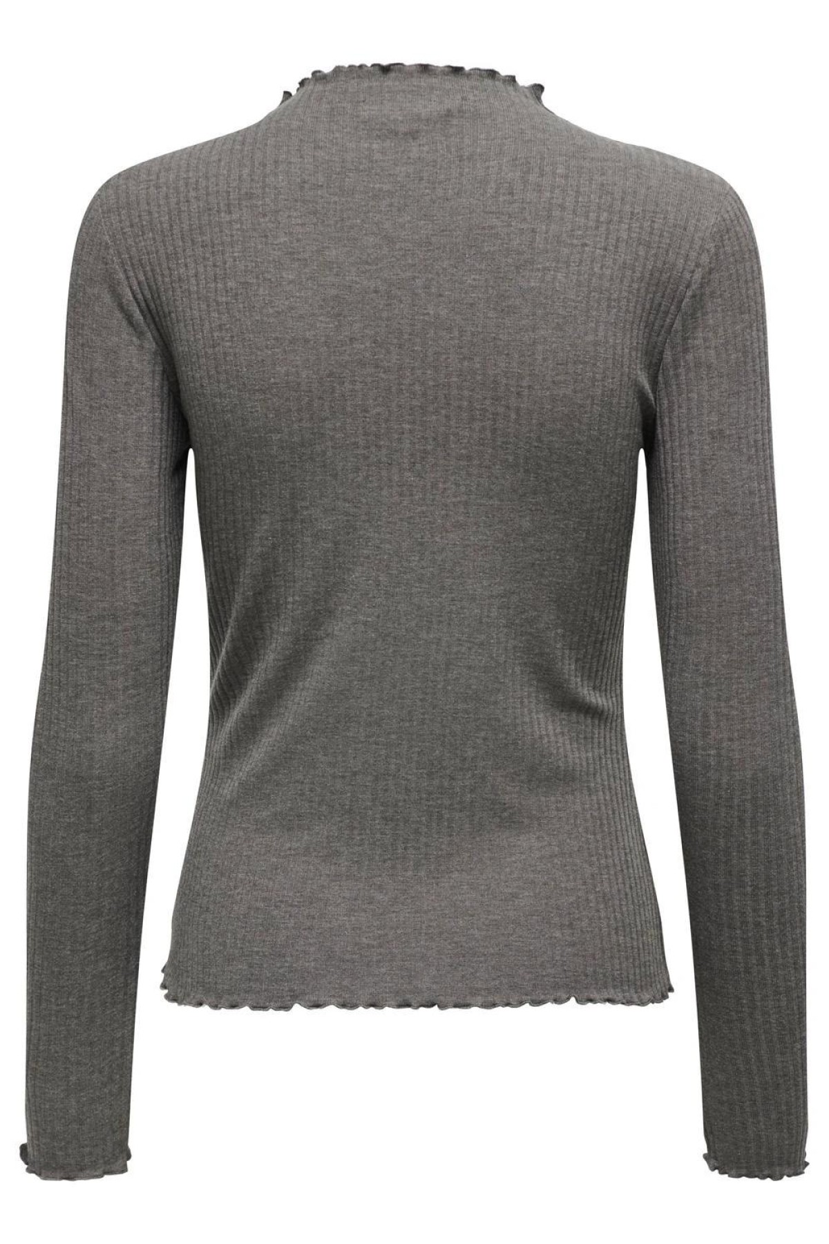 ONLY 15180040  YUVARLAK YAKA UZUN KOL KENDINDEN CIZGILI