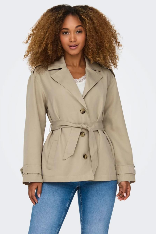 ONLY 15317205 LINE SHORT KISA TRENCHCOAT