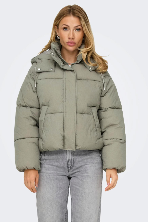 ONLY 15322013ON FERMUARLI SABIT KAPUSONLU SISME KISA MONT