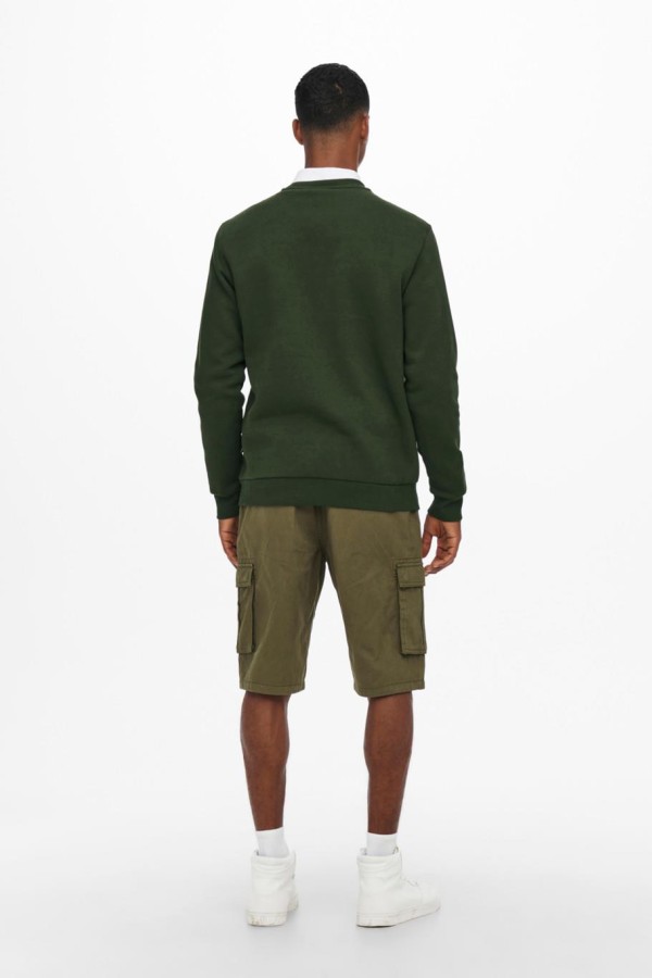 ONLY & SONS 22018683 BASIC 0 YAKA UZUN KOL SWEAT