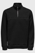 ONLY&SONS 22023645 YARI FERMUARLI PELUS SWEAT ONLY&SONS 22023645 YARI FERMUARLI PELUS SWEAT