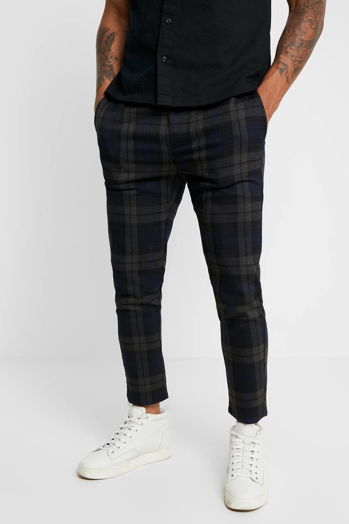 ONLY&SONS 22025193 EKOSE DESEN 3 CEP BEL BAGCIKLI LASTIKLI PANTOLON