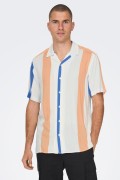 ONLY & SONS 22026100 KALIN CIZGILI KISA KOL GOMLEK ONLY & SONS 22026100 KALIN CIZGILI KISA KOL GOMLEK