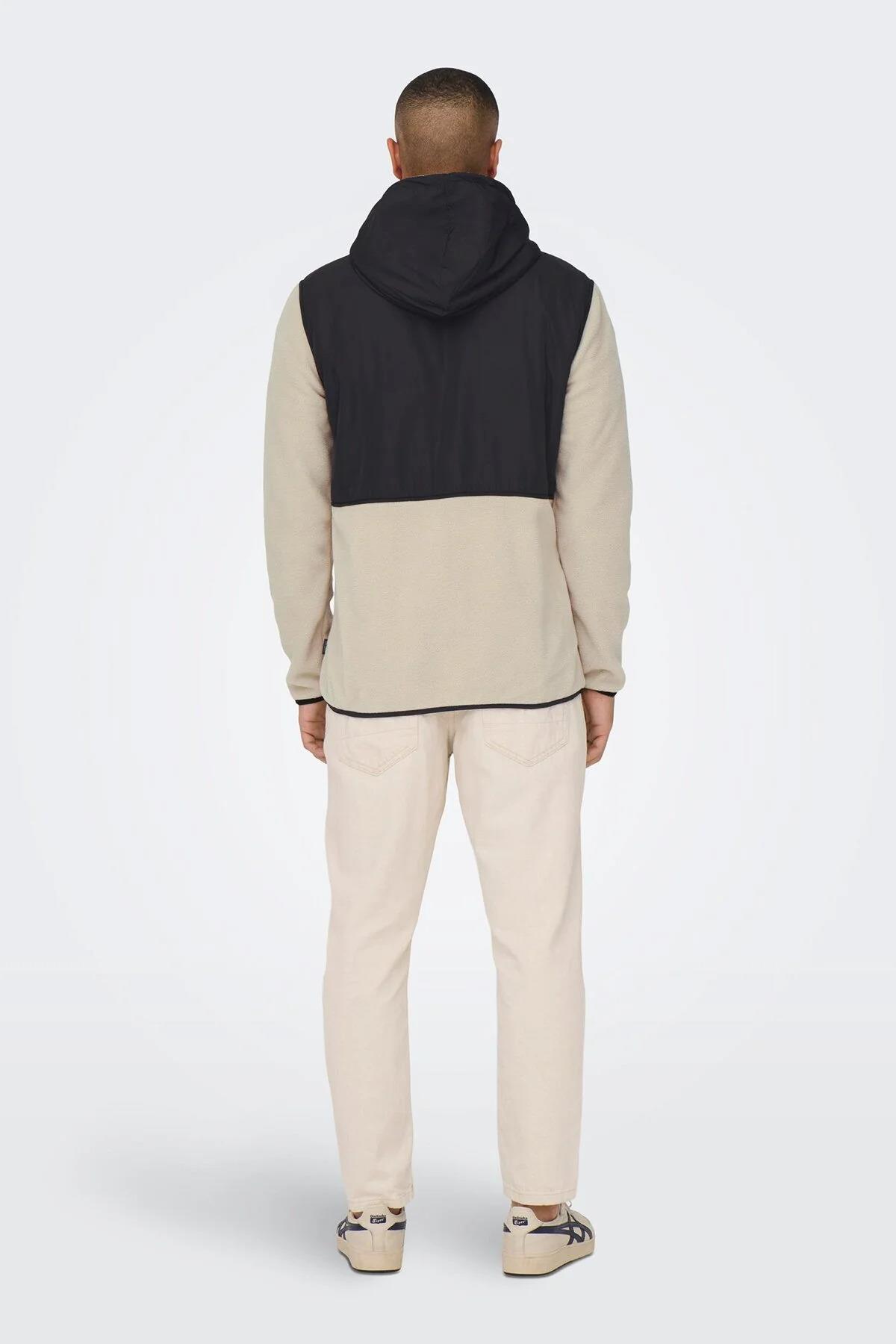 ONLY&SONS 22026190 ON FERMUARLI 2 PARCALI KAPUSONLU POLAR SWEAT ONLY&SONS 22026190 ON FERMUARLI 2 PARCALI KAPUSONLU POLAR SWEAT