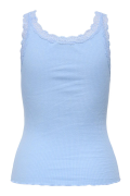 ORG MARKA STORE 15345994 KENDINDEN CIZGILI DANTEL ASKI DETAYLI TSH