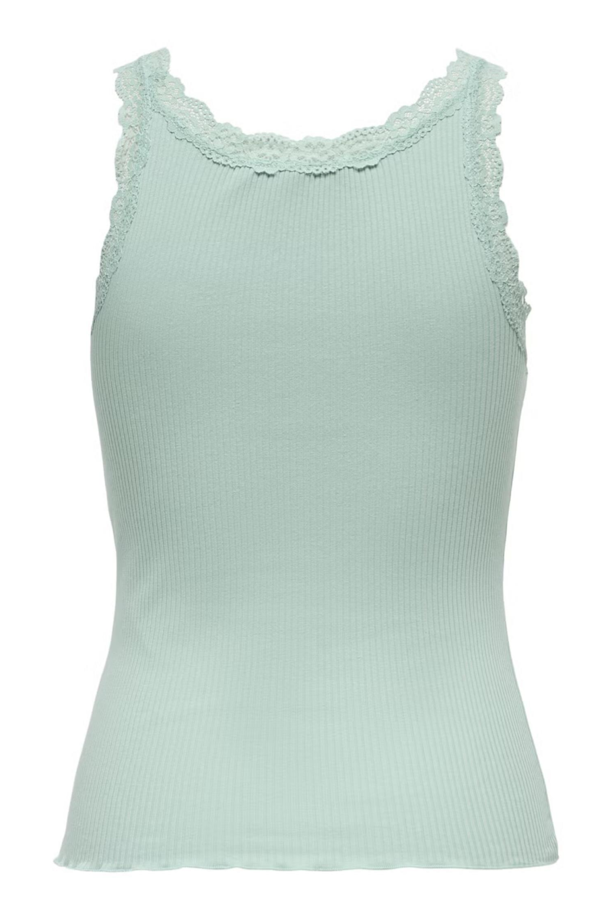 ORG MARKA STORE 15345994 KENDINDEN CIZGILI DANTEL ASKI DETAYLI TSH