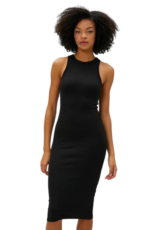 ORG MARKA STORE R.ISLND RIBANA KUMAS KOLSUZ UZUN ELBISE