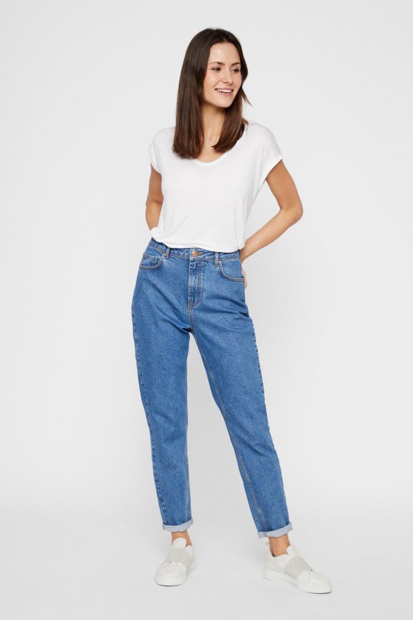 ORG MARKASTORE 17078732 ACIK YAKA KESIK KOL TSHIRT