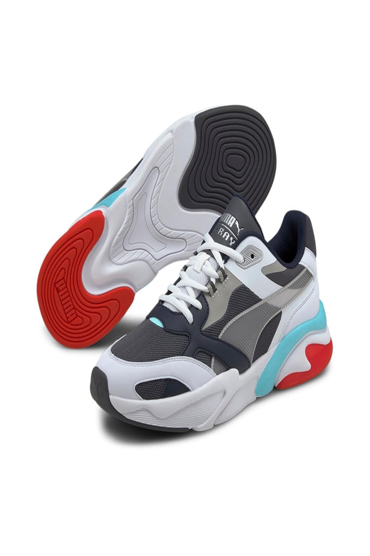 PUMA 375999 X-RAY MILLENIUM TOPUK NEON RENKLI ON KUMAS SPOR AYAKKABI