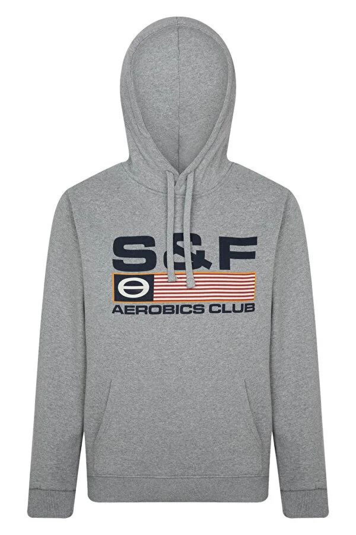 SUPERFLY 23159 S&F AEROBICS CLUB BASKI KANGURU CEP KAPSONLU  SWEATSHIRT