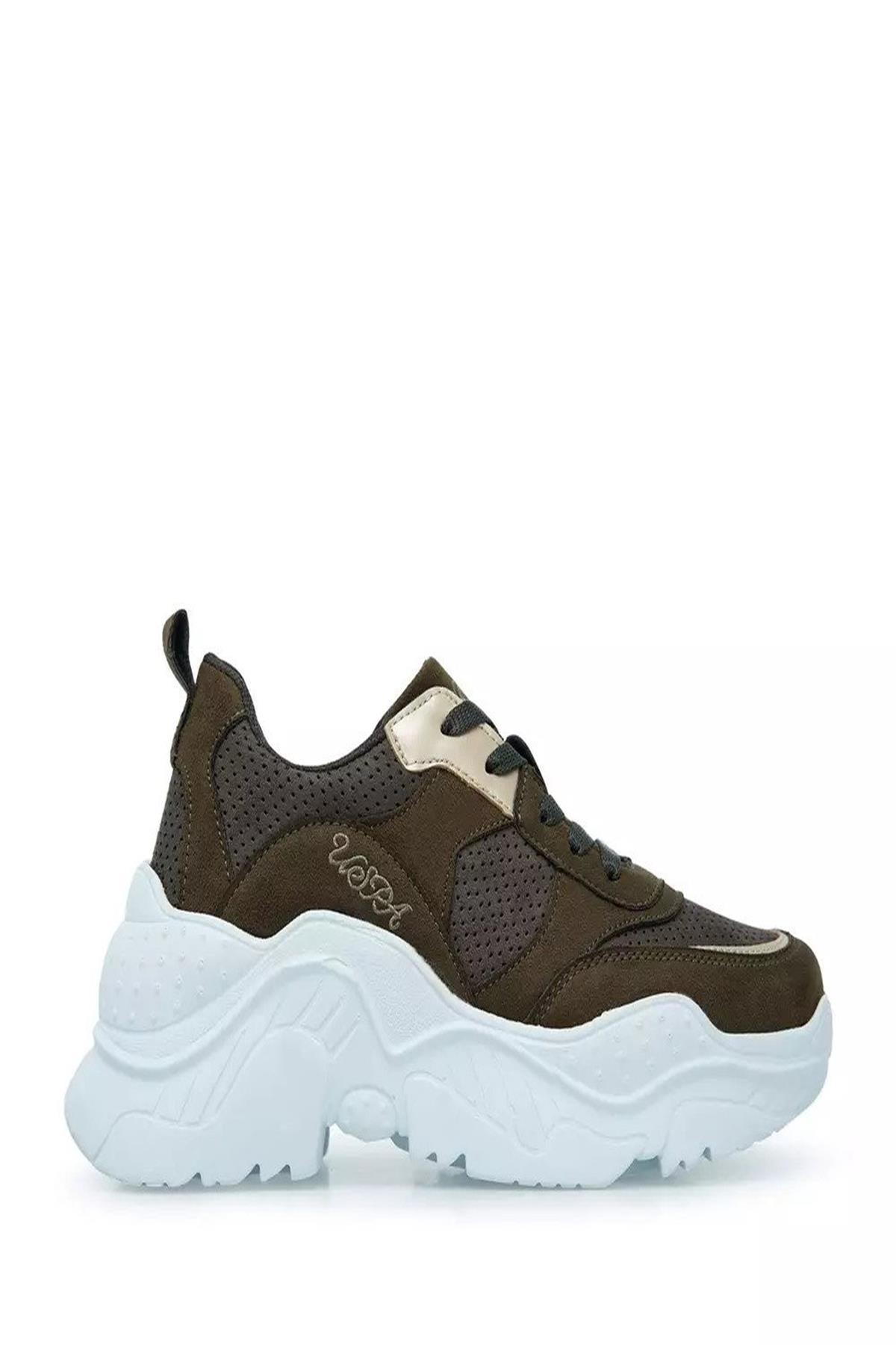 U.S POLO ASSN SALLY 9PR  DELIKLI SUVET YUKSEK TABAN AYAKKABI