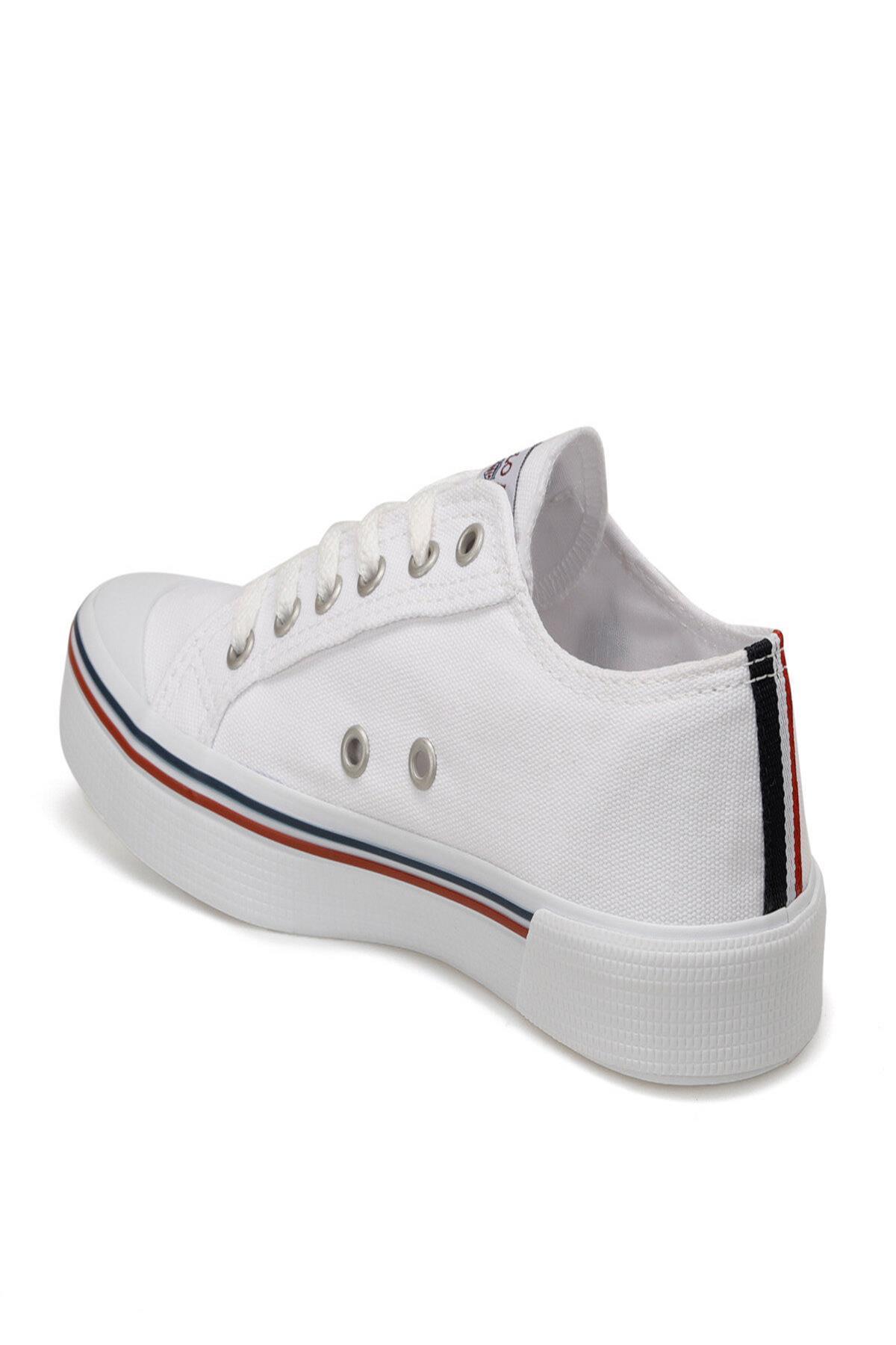 U.S POLO 3M PENELOPE 3FX BAGCIKLI RENKLI 2 SERIT KUMAS AYAKKABI