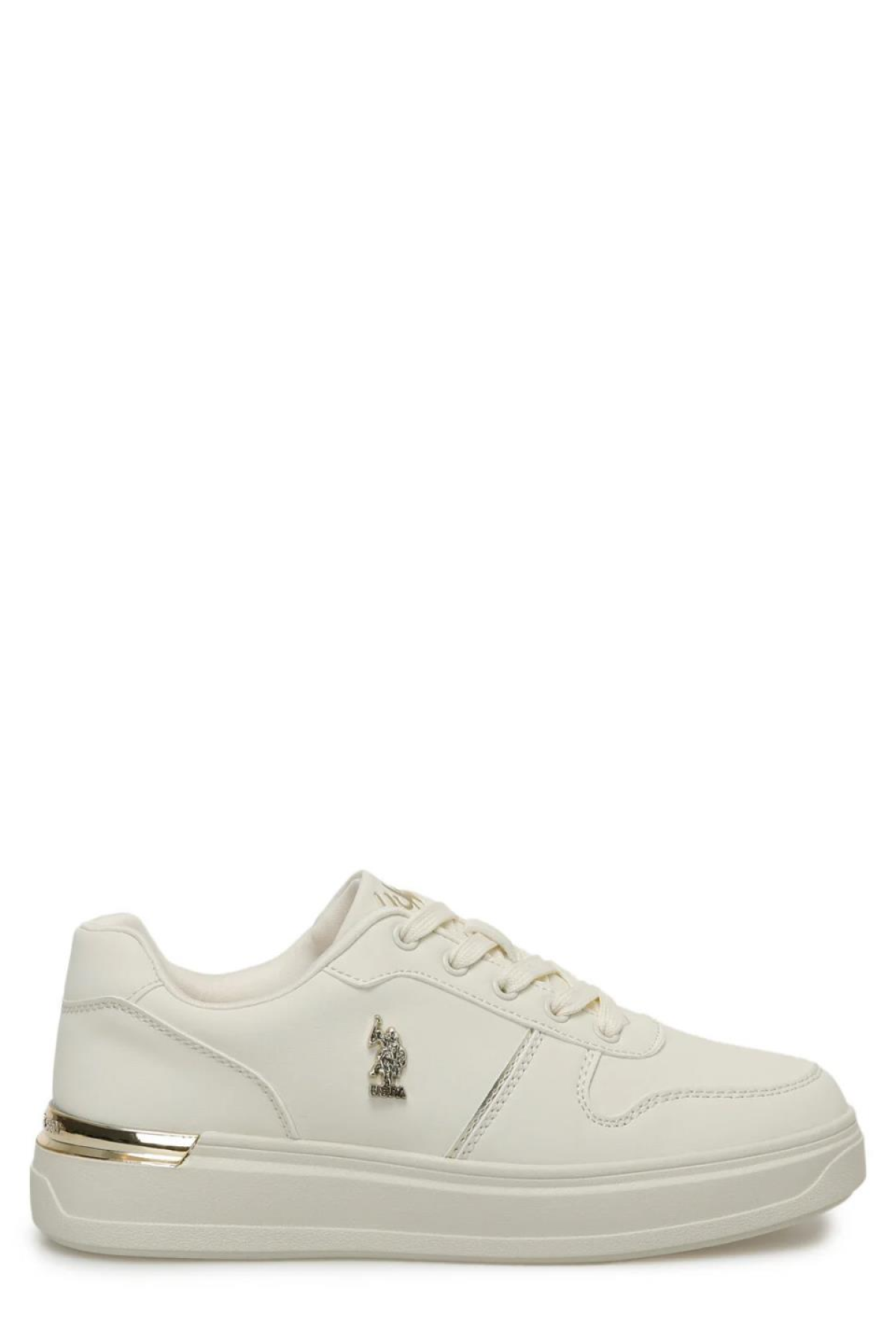 US POLO ASSN. ALKA 4FX 101532313 TOPUK PARLAK ARMALI BAGCIKLI DUZ AYAKKABI