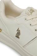 US POLO ASSN. ALKA 4FX 101532313 TOPUK PARLAK ARMALI BAGCIKLI DUZ AYAKKABI