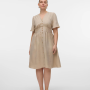 VERO MODA 10304133 V YAKA ONU DUGMELI BEL LASTIK GORONOMLU KISA KOL ELBISE VERO MODA 10304133 V YAKA ONU DUGMELI BEL LASTIK GORONOMLU KISA KOL ELBISE