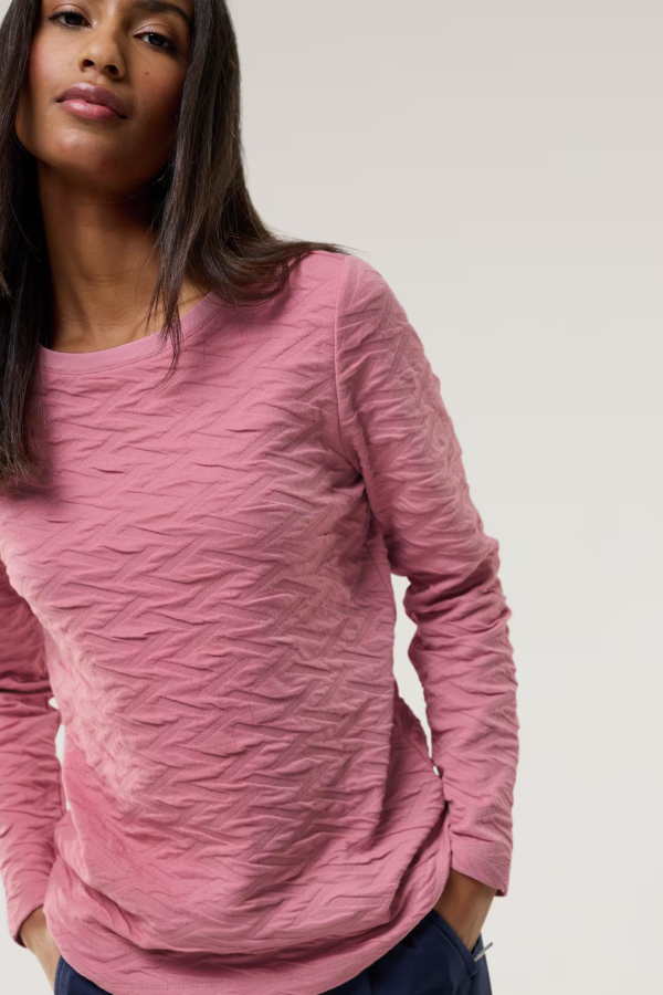 WALBUSCH 43-5865/886.882 KABARTMALI 0 YAKA  UZUN KOL TSH